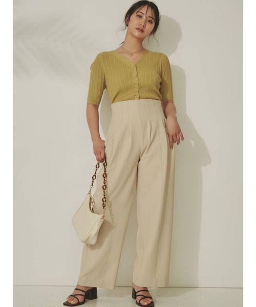 RESEXXY（リゼクシー）の「2wayニットトップス（ニット/セーター・レディース・ブラック/グリーン/ベージュ・FREE）」の10枚目の写真