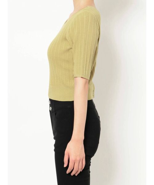 RESEXXY（リゼクシー）の「2wayニットトップス（ニット/セーター・レディース・ブラック/グリーン/ベージュ・FREE）」の18枚目の写真