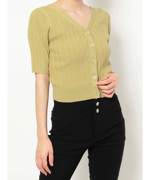 RESEXXY（リゼクシー）の「2wayニットトップス（ニット/セーター・レディース・ブラック/グリーン/ベージュ・FREE）」の13枚目の写真