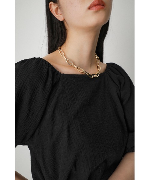 AZUL by moussy（アズールバイマウジー）の「MANTEL CHAIN NECKLACE/マンテルチェーンネックレス（ネックレス・レディース・ゴールド系その他/シルバー・FREE）」の12枚目の写真