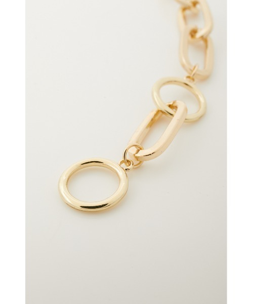 AZUL by moussy（アズールバイマウジー）の「MANTEL CHAIN NECKLACE/マンテルチェーンネックレス（ネックレス・レディース・ゴールド系その他/シルバー・FREE）」の15枚目の写真