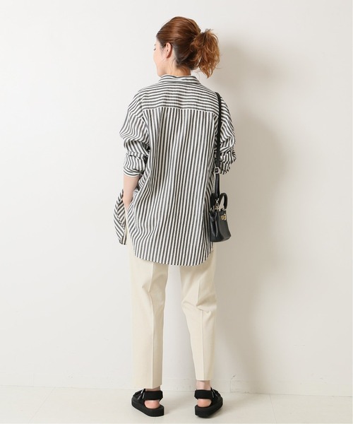【美品】スピックアンドスパン　リネンコットンワイドテーパードパンツ　36サイズ 楽天市場】【SALE／60%OFF】リネンライクタック テーパード