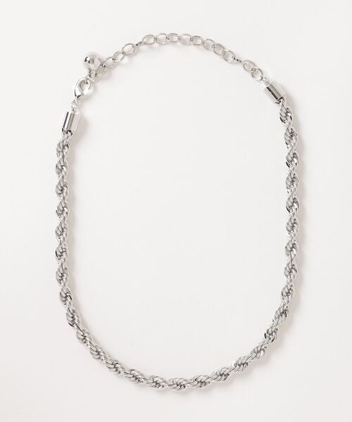 atmos pink（アトモスピンク）の「atmos pink スパイラルチェーンネックレス（ネックレス・レディース・シルバー/ゴールド・FREE）」の5枚目の写真