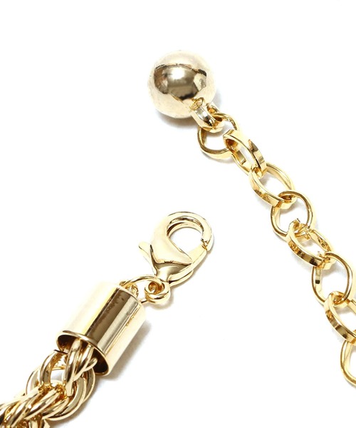 atmos pink（アトモスピンク）の「atmos pink スパイラルチェーンネックレス（ネックレス・レディース・シルバー/ゴールド・FREE）」の8枚目の写真