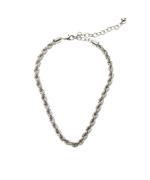 atmos pink（アトモスピンク）の「atmos pink スパイラルチェーンネックレス（ネックレス・レディース・シルバー/ゴールド・FREE）」の7枚目の写真