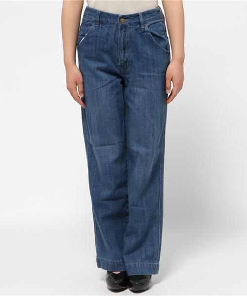 OUTLET（アウトレット）の「【Discoat Petit】デニムワイドパンツ（その他パンツ・レディース・ブルー/ネイビー・MEDIUM/LARGE）」の3枚目の写真