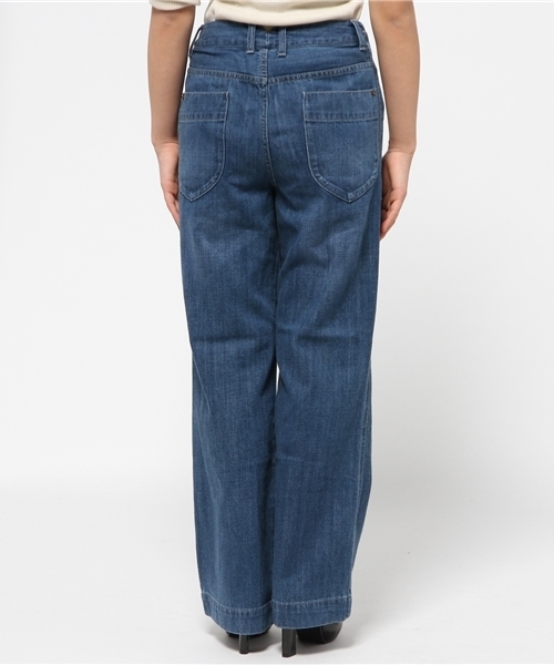 OUTLET（アウトレット）の「【Discoat Petit】デニムワイドパンツ（その他パンツ・レディース・ブルー/ネイビー・MEDIUM/LARGE）」の5枚目の写真