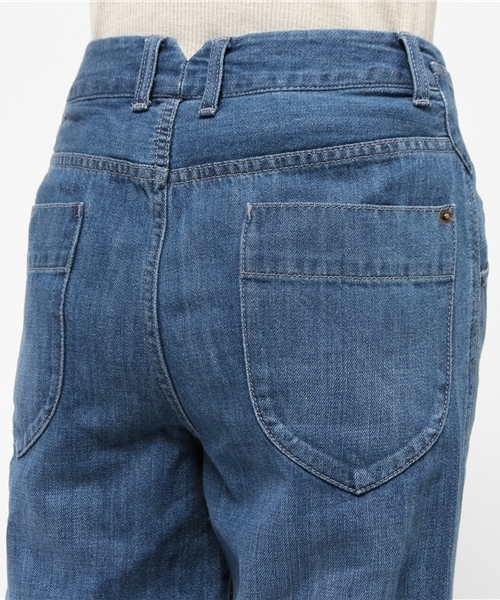 OUTLET（アウトレット）の「【Discoat Petit】デニムワイドパンツ（その他パンツ・レディース・ブルー/ネイビー・MEDIUM/LARGE）」の7枚目の写真