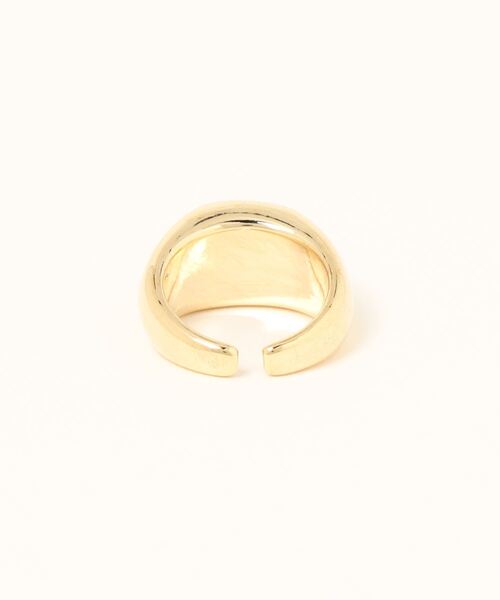 BROTHERHOOD(ブラザーフッド)の「【earyear】スクエアストーントップ ボリュームリング ゴールド(リング・レディース・クリア/レッド/ブルー/グリーン/ホワイト/ブラック/グレー・FREE)」の10枚目の写真