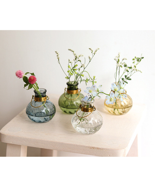 Creer（クレエ）の「クレエ Creer / シナリーハンギングオーナメントベース（フラワーベース・レディース・グリーン/ブルーグレー/イエロー/クリア・FREE）」の6枚目の写真