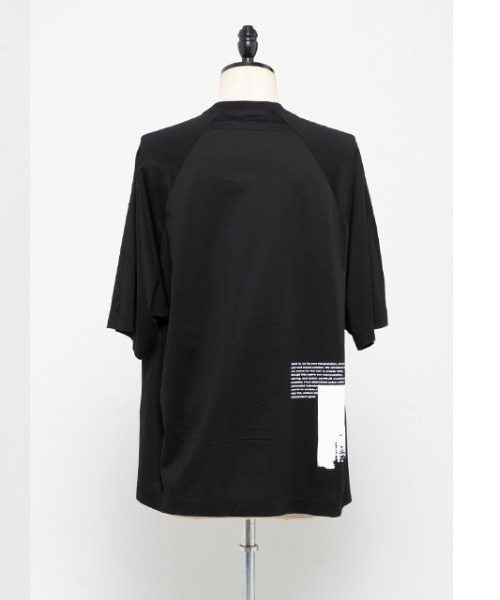 NILoS（ニルズ）の「NILoS/ニルズ/COTTON JERSEY/800CPM2（Tシャツ/カットソー・メンズ・ホワイト/ブラック/パープル・1/2）」の7枚目の写真