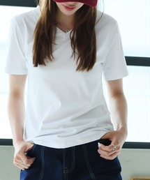 Ulysses（ユリシス）の「ベーシックVネックTシャツ（Tシャツ/カットソー）」