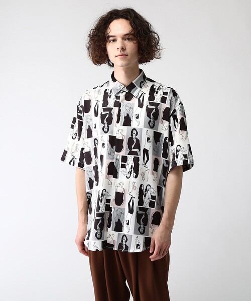 tk.TAKEO KIKUCHI（ティーケータケオキクチ）の「◆アソートパターン半袖シャツ（シャツ/ブラウス・メンズ・ホワイト系4/ブラック系3/イエロー系9/ブラック系/グレー系8/ベージュ系その他/ダークブラウン系3/グレー系その他/イエロー系その他・02/03）」の11枚目の写真