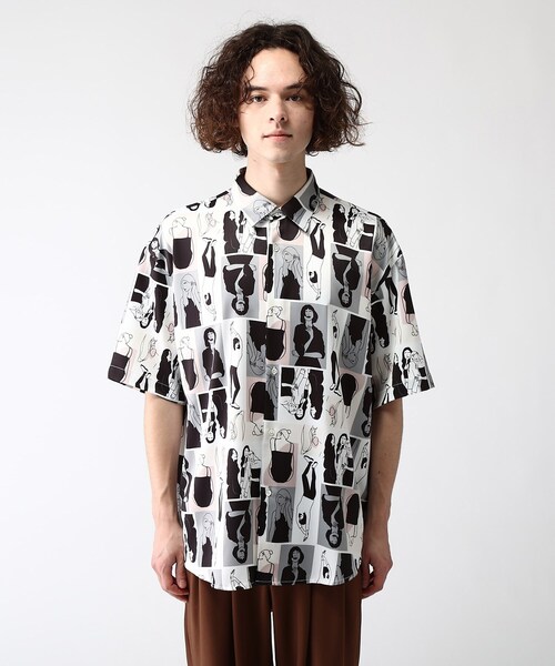 tk.TAKEO KIKUCHI（ティーケータケオキクチ）の「◆アソートパターン半袖シャツ（シャツ/ブラウス・メンズ・ホワイト系4/ブラック系3/イエロー系9/ブラック系/グレー系8/ベージュ系その他/ダークブラウン系3/グレー系その他/イエロー系その他・02/03）」の12枚目の写真