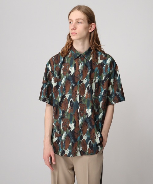 tk.TAKEO KIKUCHI（ティーケータケオキクチ）の「◆アソートパターン半袖シャツ（シャツ/ブラウス・メンズ・ホワイト系4/ブラック系3/イエロー系9/ブラック系/グレー系8/ベージュ系その他/ダークブラウン系3/グレー系その他/イエロー系その他・02/03）」の7枚目の写真