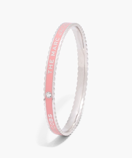 MARC JACOBS（マークジェイコブス）の「THE MEDALLION SCALLOPED BANGLE/ザ メダリオン スカラップ バングル（バングル/リストバンド・レディース・ピンク系その他/ブラック×ゴールド/ホワイト×ゴールド/パープル系その他・ONE SIZE）」の10枚目の写真