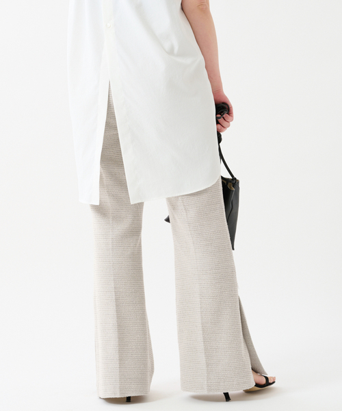 journal standard L'essage（ジャーナルスタンダードレサージュ）の「ジャージーツイードイージーパンツ（その他パンツ・レディース・ブラック/グレー系その他・FREE）」の14枚目の写真