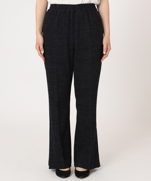 journal standard L'essage（ジャーナルスタンダードレサージュ）の「ジャージーツイードイージーパンツ（その他パンツ・レディース・ブラック/グレー系その他・FREE）」の15枚目の写真