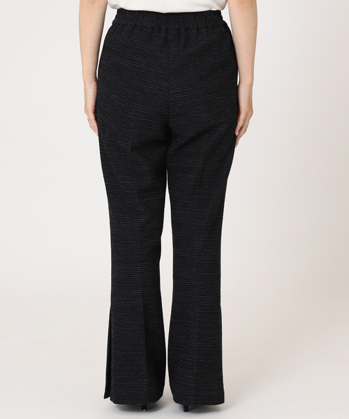 journal standard L'essage（ジャーナルスタンダードレサージュ）の「ジャージーツイードイージーパンツ（その他パンツ・レディース・ブラック/グレー系その他・FREE）」の17枚目の写真