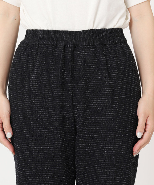 journal standard L'essage（ジャーナルスタンダードレサージュ）の「ジャージーツイードイージーパンツ（その他パンツ・レディース・ブラック/グレー系その他・FREE）」の19枚目の写真