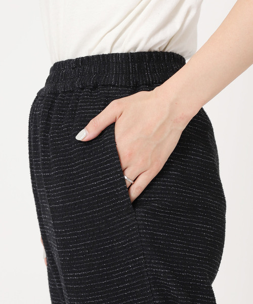 journal standard L'essage（ジャーナルスタンダードレサージュ）の「ジャージーツイードイージーパンツ（その他パンツ・レディース・ブラック/グレー系その他・FREE）」の20枚目の写真