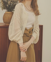 ２WAYメッシュカーディガン／【WEB/EC限定商品】