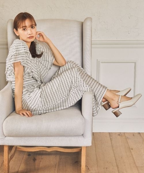 mysty woman（ミスティウーマン）の「チェックフリルラッフル