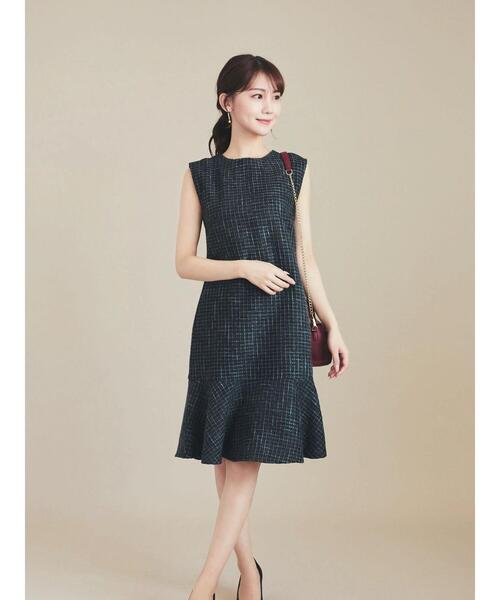 美品♪サイドボタンシャツワンピース F ハルヒロイン HALUHIROINE HALUHIROINE（ハルヒロイン）の「フィットアンドフレア