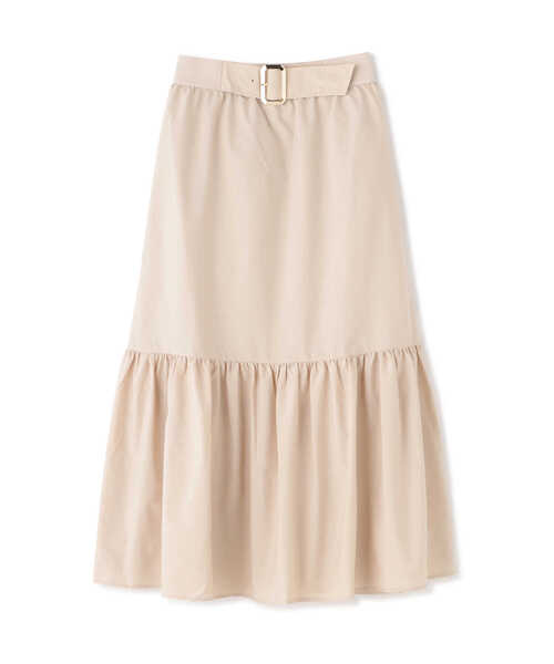 PROPORTION BODY DRESSING（プロポーションボディドレッシング）の「＜Ｅ＞タフタティアードギャザーフレアスカート / 1212227801（スカート・レディース・ベージュ/ブルー系その他/ピンク系その他・SMALL/MEDIUM）」の22枚目の写真