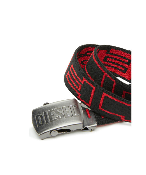 DIESEL（ディーゼル）の「キッズ ベルト ロゴデザイン（ベルト・キッズ・ブラック/レッド/ブルー・Ⅰ/Ⅱ）」の12枚目の写真