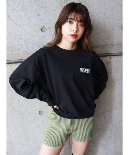 MURUA（ムルーア）の「リブニットキュロット（スウェットパンツ・レディース・カーキ/ブラック/モカ/グレー・FREE）」の21枚目の写真