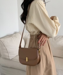 フェイクレザー ミニショルダーバッグ
