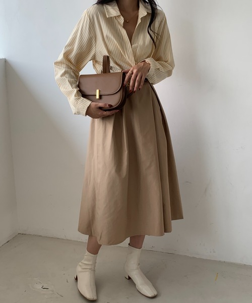 ECLIN（エクラン）の「フェイクレザー ミニショルダーバッグ（ショルダーバッグ・レディース・ブラック/ブラウン/アイボリー・FREE）」の11枚目の写真