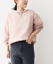 *メッシュモヘヤ×カットソーコンビネーション◆