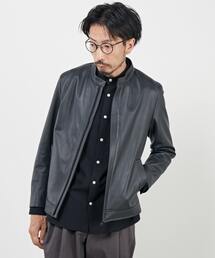 シープナッパシングルライダースジャケット