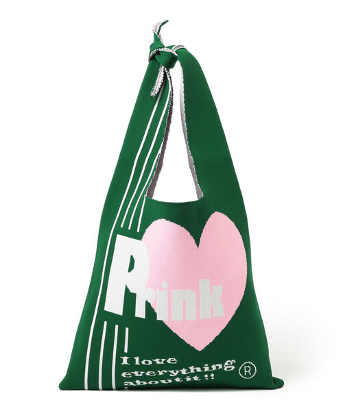 Ray BEAMS / メッセージ ニット バッグ Ray BEAMS（レイビームス）の「Ray BEAMS / メッセージ ニット