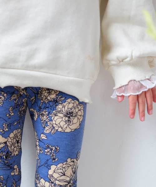 Rora（ローラ）の「ベッキー スウェット (2color)（スウェット・キッズ・ブルーパープル/アイボリー・150/110/130/100/120/140）」の7枚目の写真