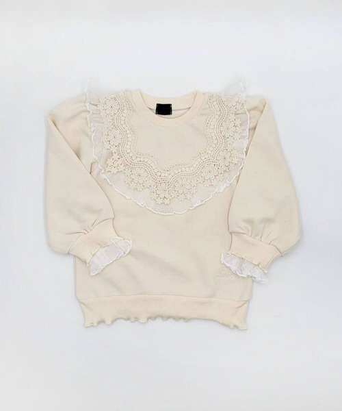 Rora（ローラ）の「ベッキー スウェット (2color)（スウェット・キッズ・ブルーパープル/アイボリー・150/110/130/100/120/140）」の8枚目の写真