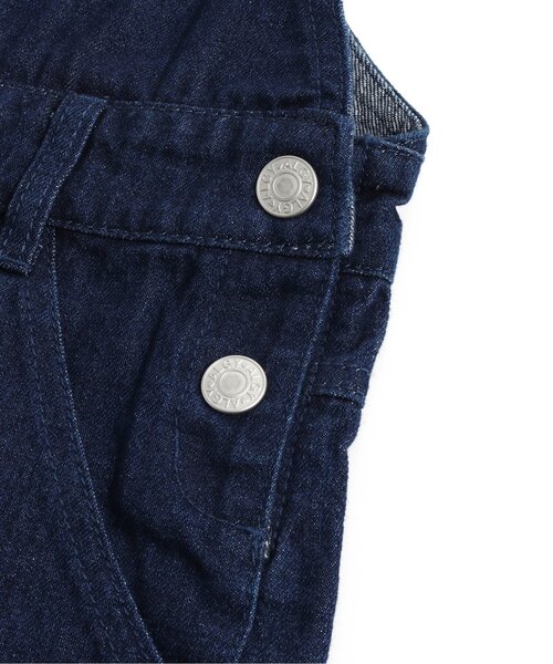 algy（アルジー）の「ゆるサロペ（サロペット/オーバーオール・キッズ・インディゴブルー/ブラウン・SMALL/X-SMALL/MEDIUM/XX-SMALL/XXX-SMALL）」の19枚目の写真