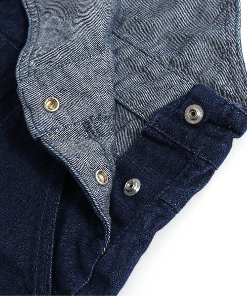 algy（アルジー）の「ゆるサロペ（サロペット/オーバーオール・キッズ・インディゴブルー/ブラウン・SMALL/X-SMALL/MEDIUM/XX-SMALL/XXX-SMALL）」の21枚目の写真
