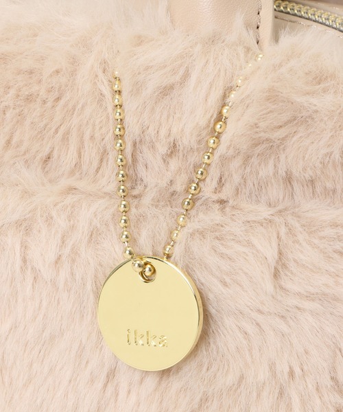 ikka（イッカ）の「エコファー2WAYミニショルダーバッグ（ショルダーバッグ・レディース・ブラック/ダークグリーン/オフホワイト/マスタード・FREE）」の14枚目の写真