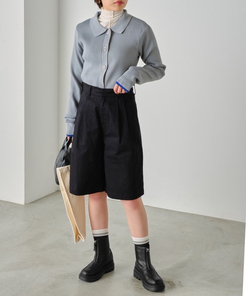 forksy.(フォルクシー)の「【forksy.】ジップトラックソールブーツ(ブーツ・レディース・ブラック・S/M/L/LL)」の3枚目の写真