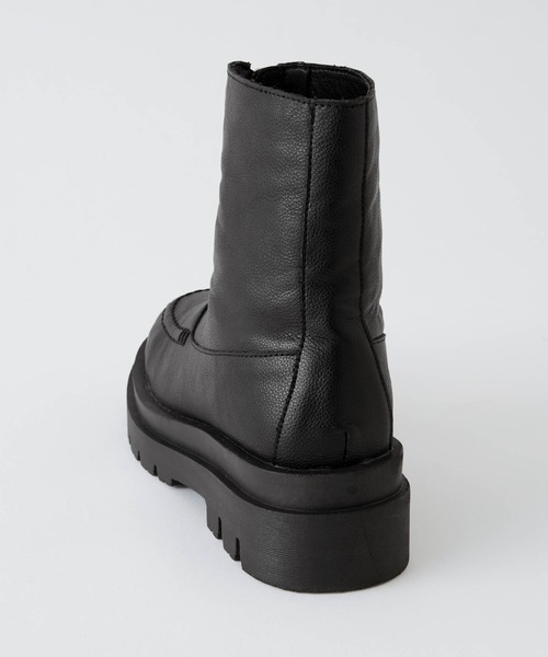 forksy.(フォルクシー)の「【forksy.】ジップトラックソールブーツ(ブーツ・レディース・ブラック・S/M/L/LL)」の11枚目の写真