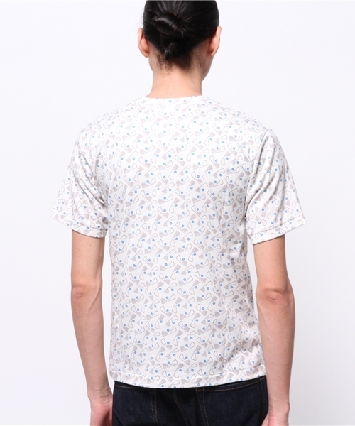 TOGA VIRILIS（トーガ ビリリース）の「TOGA VIRILIS プリントTシャツ（Tシャツ/カットソー・メンズ・ホワイト/ローズ・48/46）」の6枚目の写真