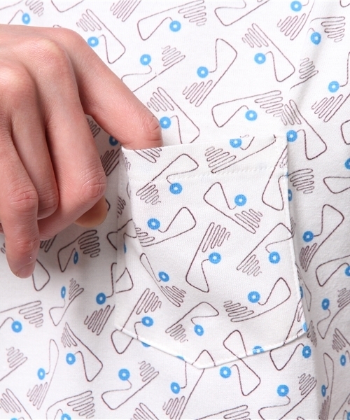 TOGA VIRILIS（トーガ ビリリース）の「TOGA VIRILIS プリントTシャツ（Tシャツ/カットソー・メンズ・ホワイト/ローズ・48/46）」の9枚目の写真