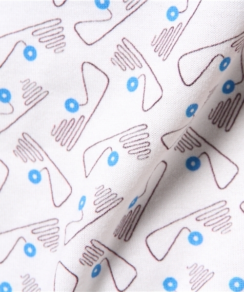 TOGA VIRILIS（トーガ ビリリース）の「TOGA VIRILIS プリントTシャツ（Tシャツ/カットソー・メンズ・ホワイト/ローズ・48/46）」の8枚目の写真