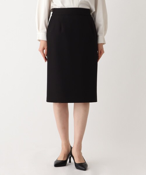 OPAQUE.CLIP(オペークドットクリップ)の「◆DELEGANT ダブルクロスタイトスカート【OPAQUE.CLIP NAVY】(スカート・レディース・ナチュラル/ブラック/ネイビー・36/38/40)」の21枚目の写真