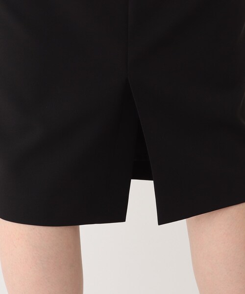 OPAQUE.CLIP(オペークドットクリップ)の「◆DELEGANT ダブルクロスタイトスカート【OPAQUE.CLIP NAVY】(スカート・レディース・ナチュラル/ブラック/ネイビー・36/38/40)」の6枚目の写真