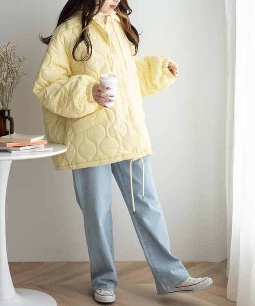 セール】WEGO/【一部店限定】カラーキルトジャケット（ブルゾン