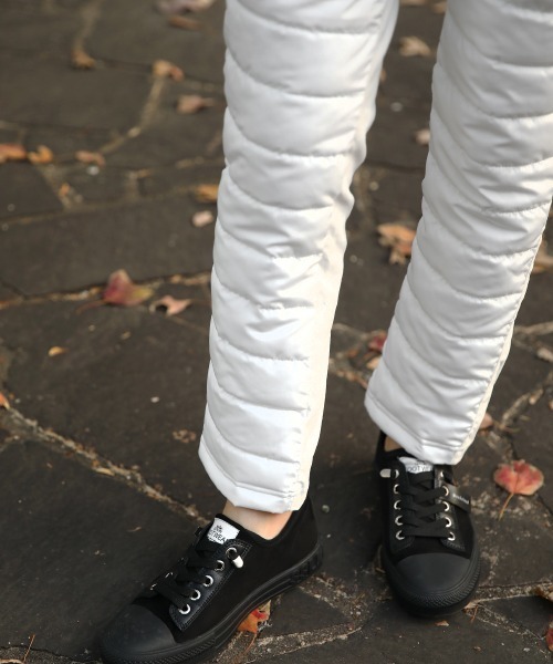 Bou Jeloud(ブージュルード)の「あったかエコダウンパンツ(その他パンツ・レディース・ネイビー/ブラック/オフホワイト/キャメル・L/M)」の9枚目の写真